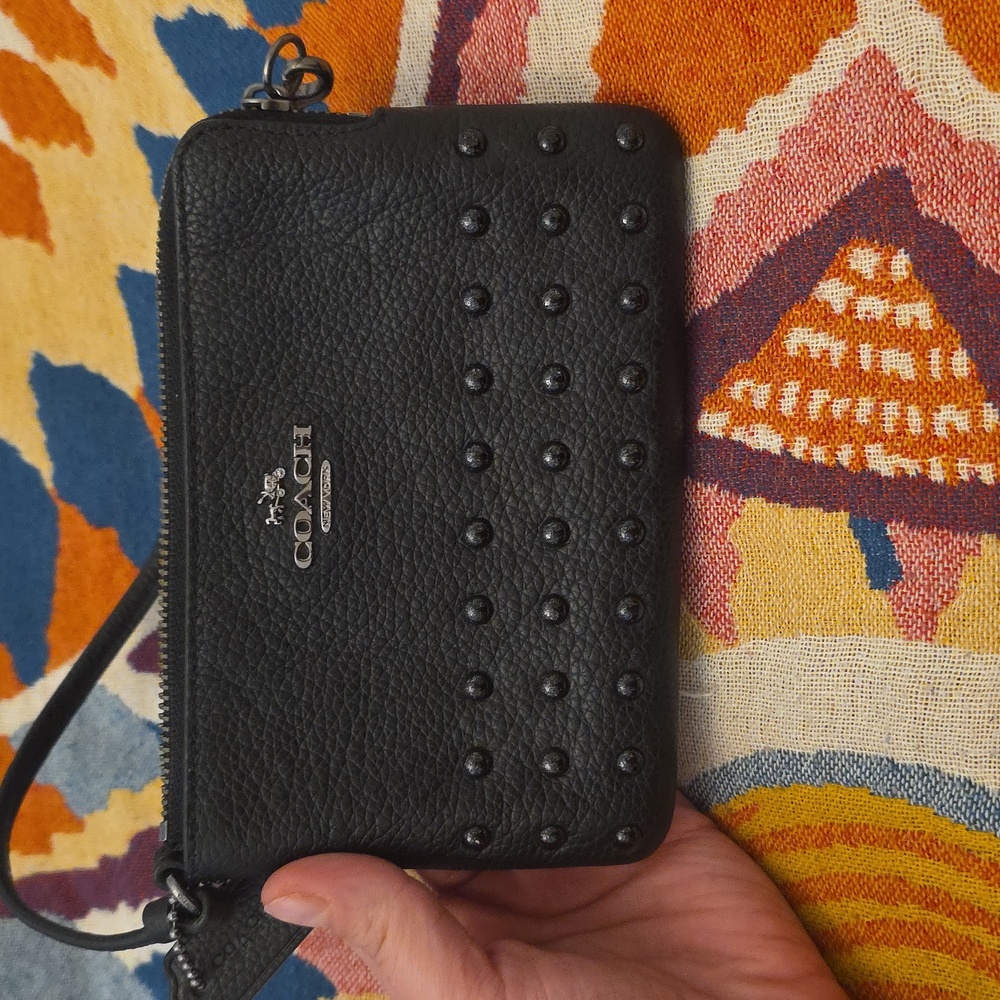 Coach Black Studded Women's Bag
